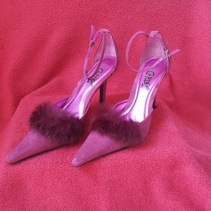 Carlos Santana suede heels